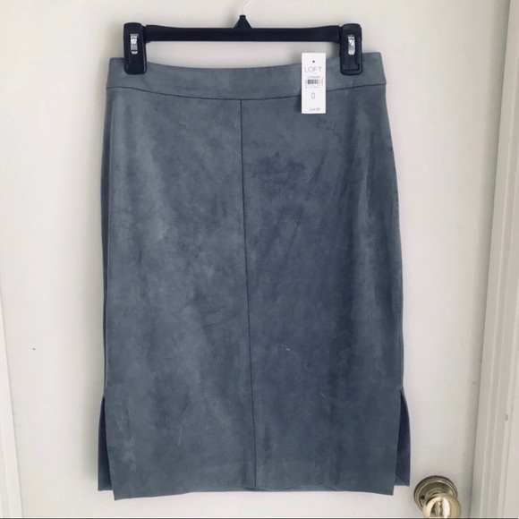 LOFT Dresses & Skirts - Loft Microsuede Pencil Skirt